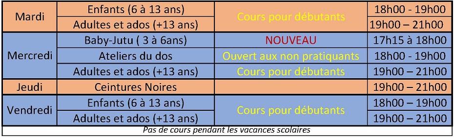 Horaires